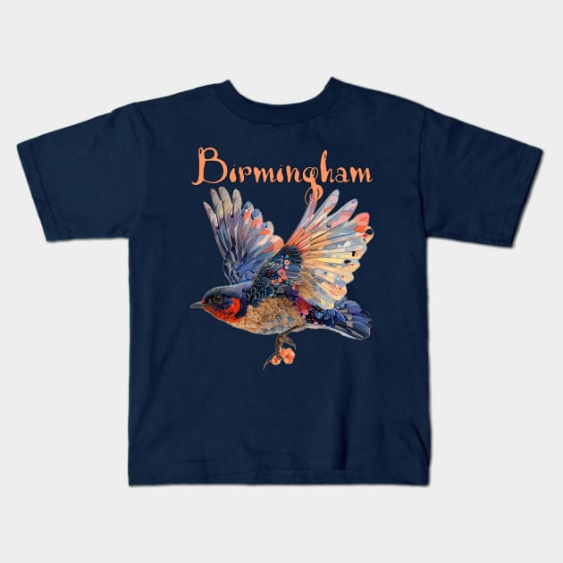 Birmingham Kids T-Shirt by CharlesAFish